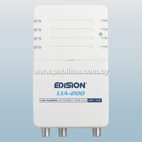 EDISION LINE AMPLIFIER LIA-200 5G UHF/VHF 24db 2out